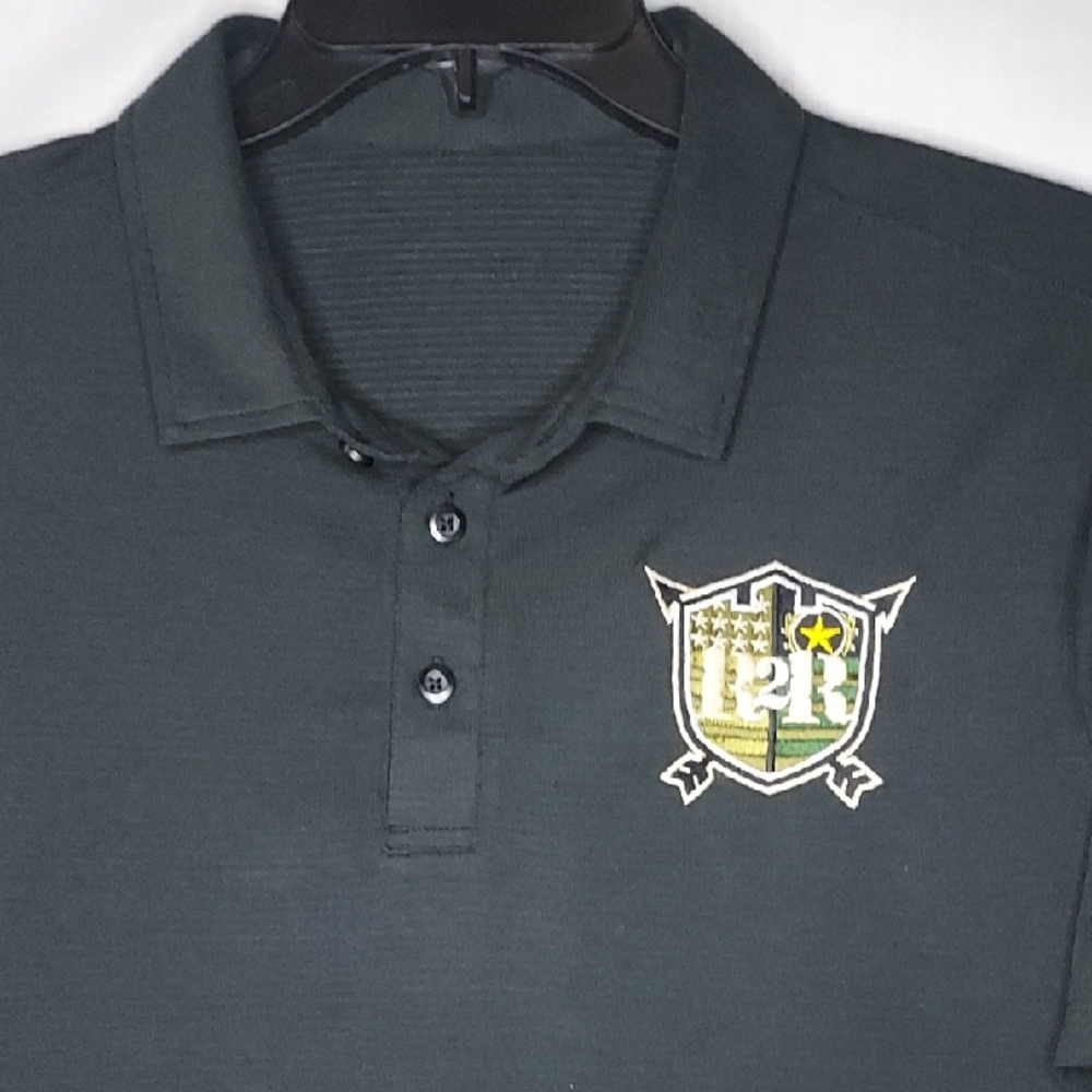 Lululemon Mens Golf Polo Black‎ Size Medium